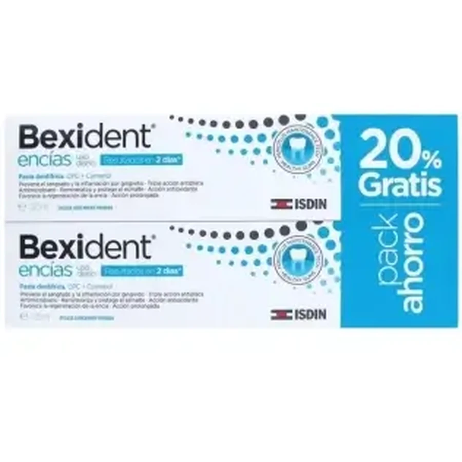 Паста Bexident DUPLO Gingival CPC + цименол 2 x 125 мл: ціни та характеристики