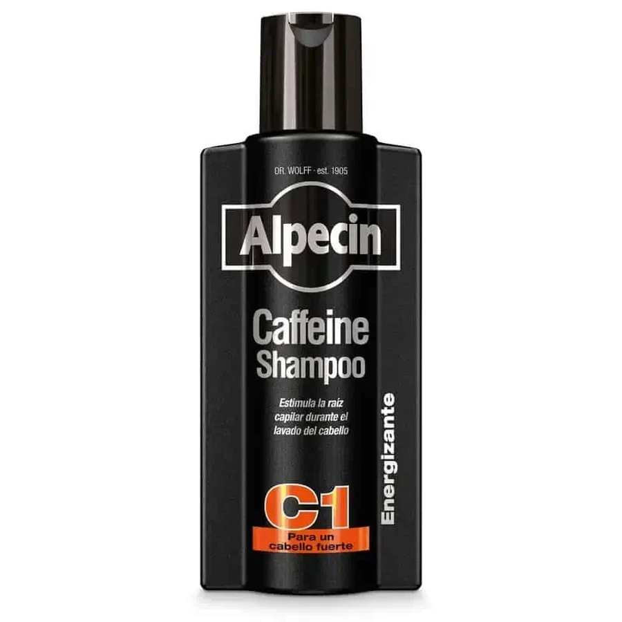 Шампунь проти випадіння волосся Alpecin C1 з кофеїном 375 мл Black Edition: ціни та характеристики
