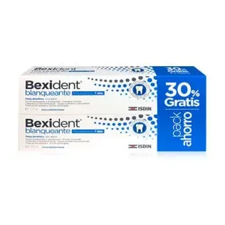 Відбілююча паста Bexident DUPLO Whitening Відбілююча паста 2X125мл: ціни та характеристики