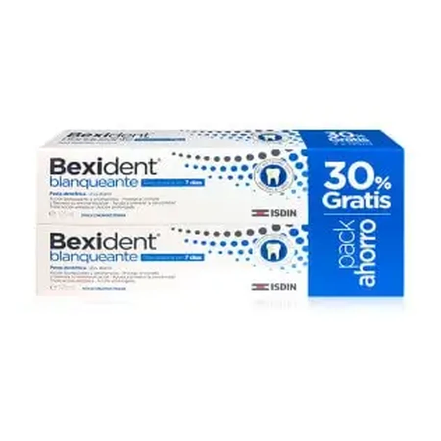 Відбілююча паста Bexident DUPLO Whitening Відбілююча паста 2X125мл: ціни та характеристики