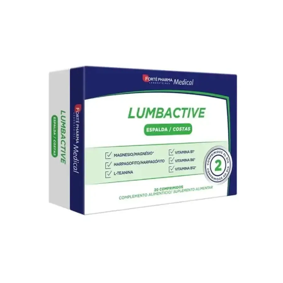 Forte Pharma Lumbactive Back 20 таблеток: цены и характеристики