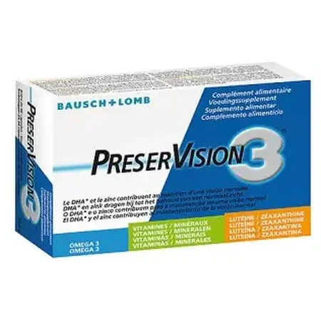 Preservision 60 капсул: цены и характеристики