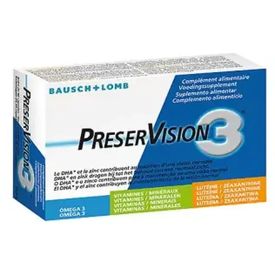 Preservision 60 капсул: цены и характеристики