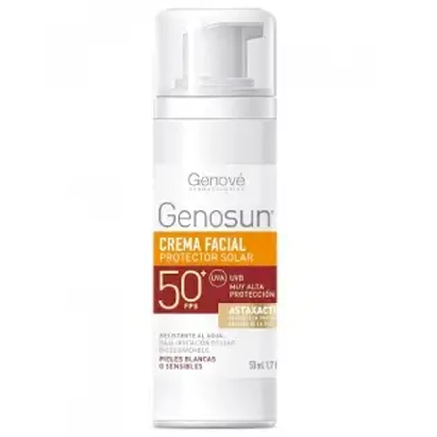 Сонцезахисний крем для обличчя Genosun 50+, 50 мл: ціни та характеристики