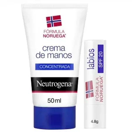 Neutrogena PACK Концентрированный крем для рук 50 г + губная помада 4,8 г: цены и характеристики