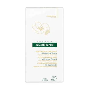 Віск для холодної депіляції Klorane Sensitive для обличчя 6 смужок