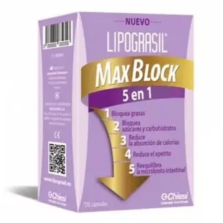 Lipograsil Maxblock 5в1 120 капсул: ціни та характеристики