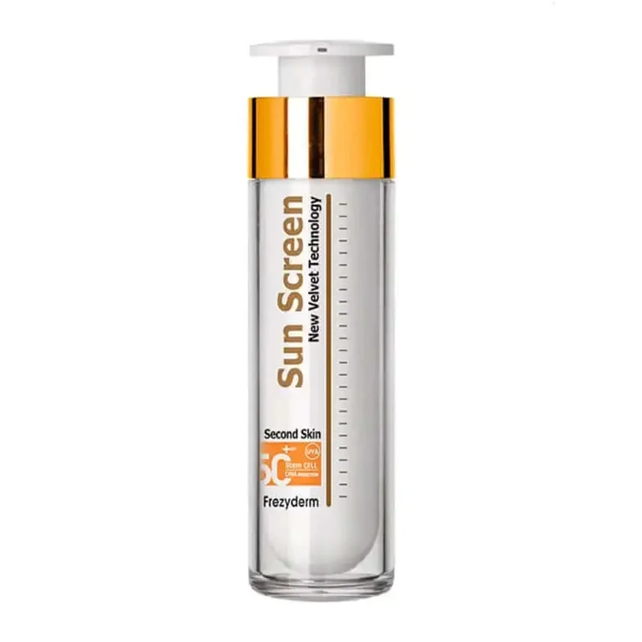 Сонцезахисний крем для обличчя Frezyderm Velvet Face SPF50 50 мл: ціни та характеристики
