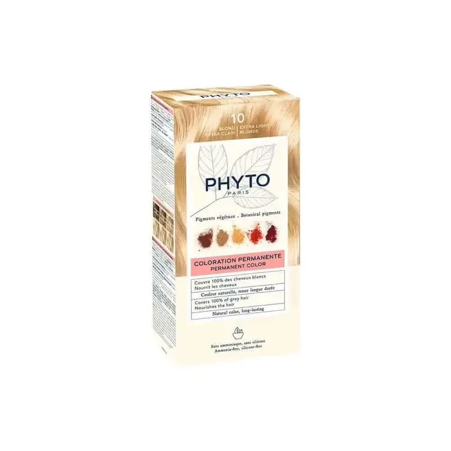 Phyto Colour 10 Extra Light Blonde: цены и характеристики