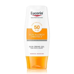 Eucerin Солнцезащитный гель-крем SPF50+ от аллергии 150 мл