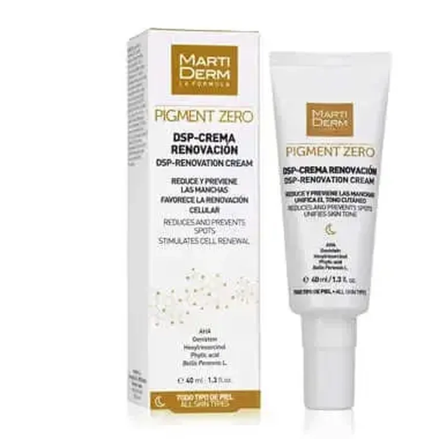 Martiderm Pigment Zero DSP Renewal Cream 40ml: цены и характеристики