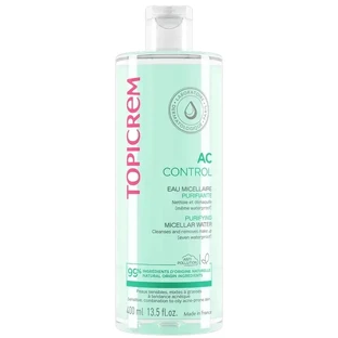 Міцелярна очищаюча вода Topicrem AC Purifying 400мл