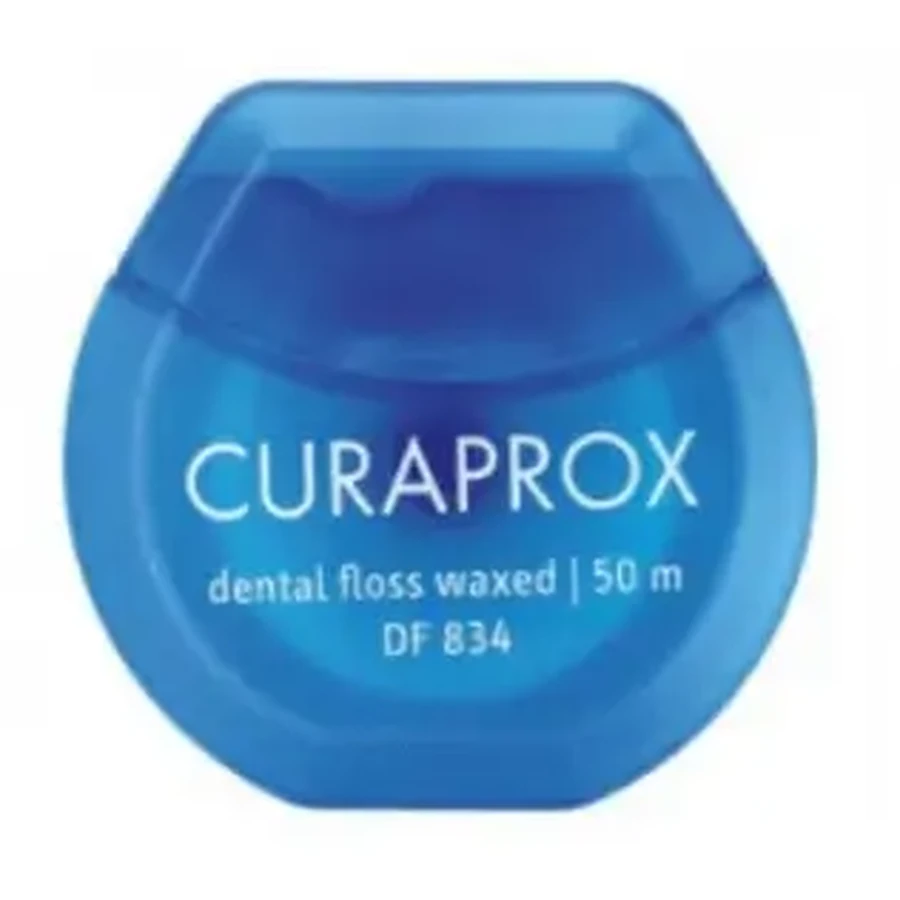 Curaprox Зубная нить с воском DF834 50 м: цены и характеристики