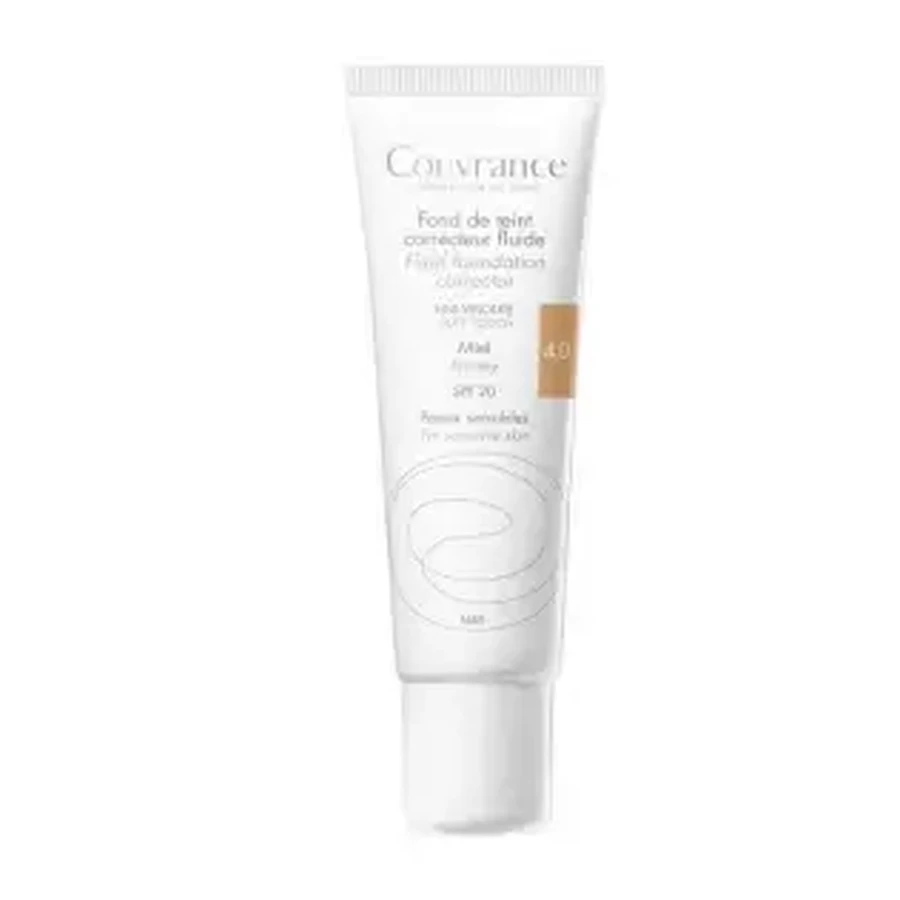 Avene Couvrance Флюид для макияжа SPF20 HONEY, 30 мл: цены и характеристики