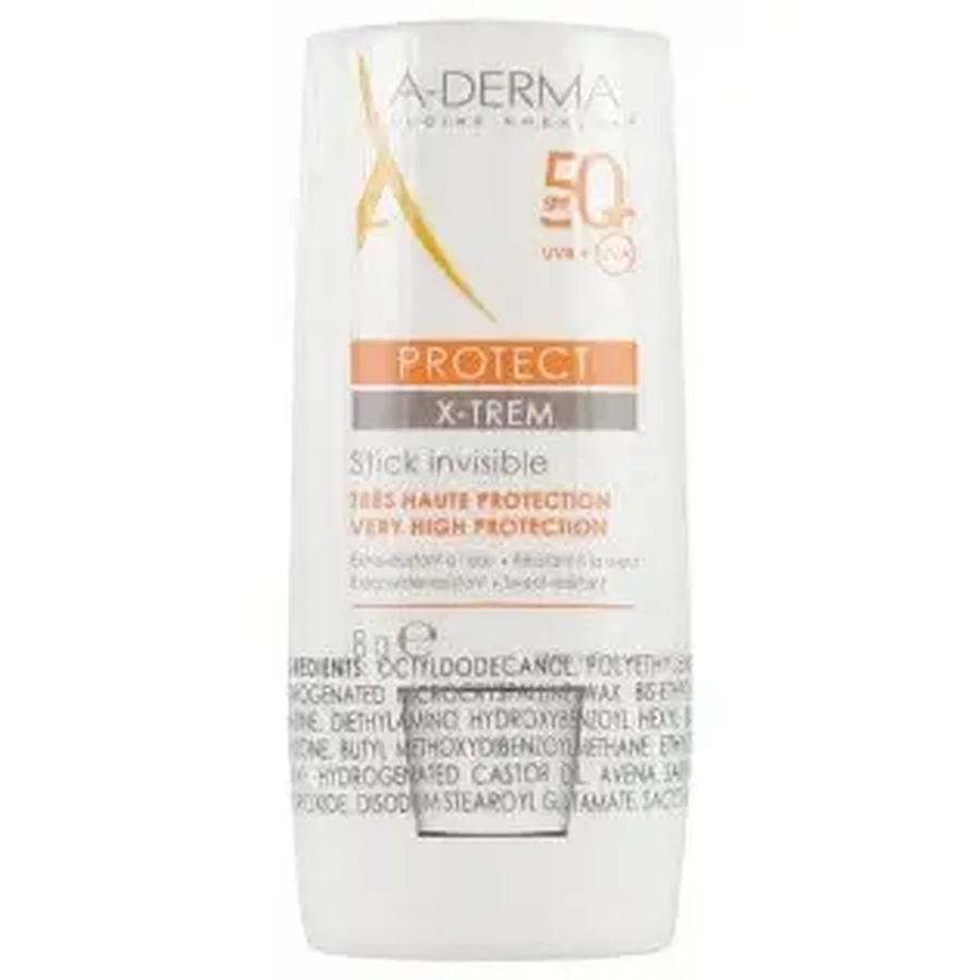 Aderma Protect X-Trem Invisible Stick SPF50+ 8 г: ціни та характеристики