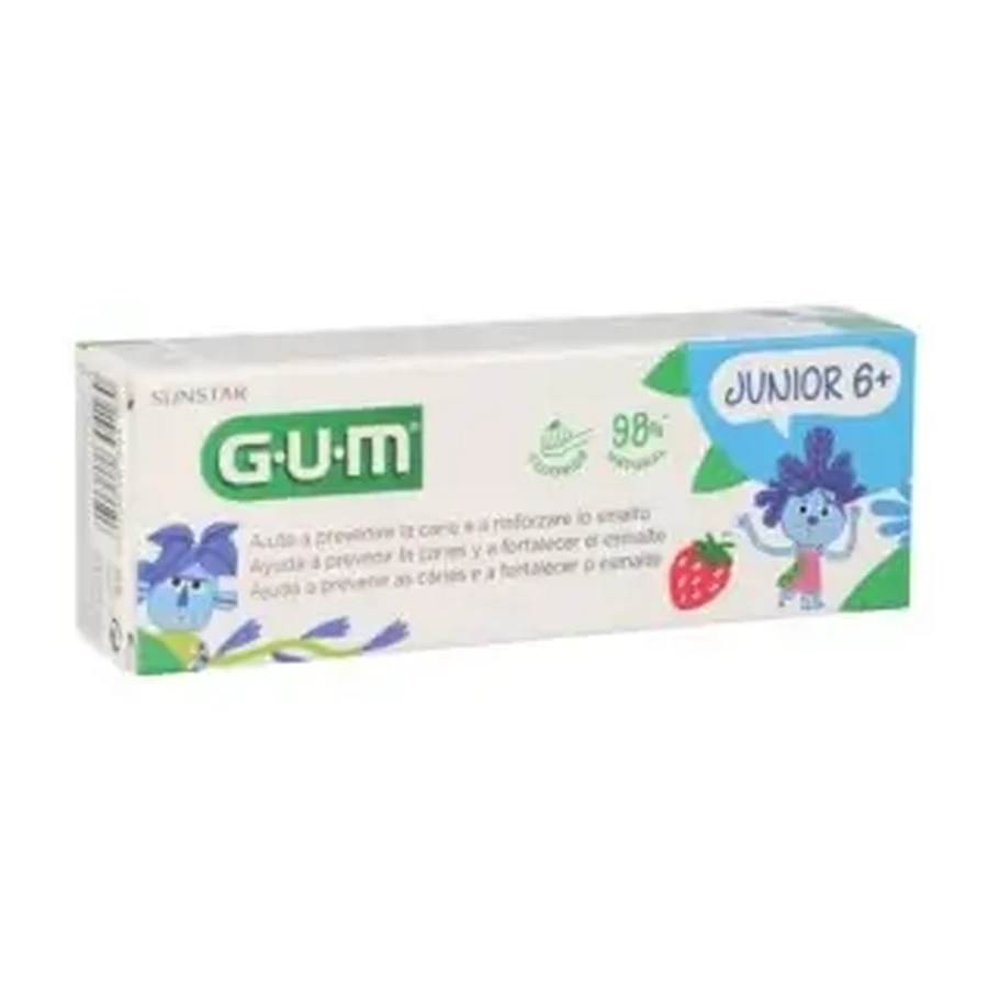 Зубная паста GUM Junior Клубника 50 мл: цены и характеристики