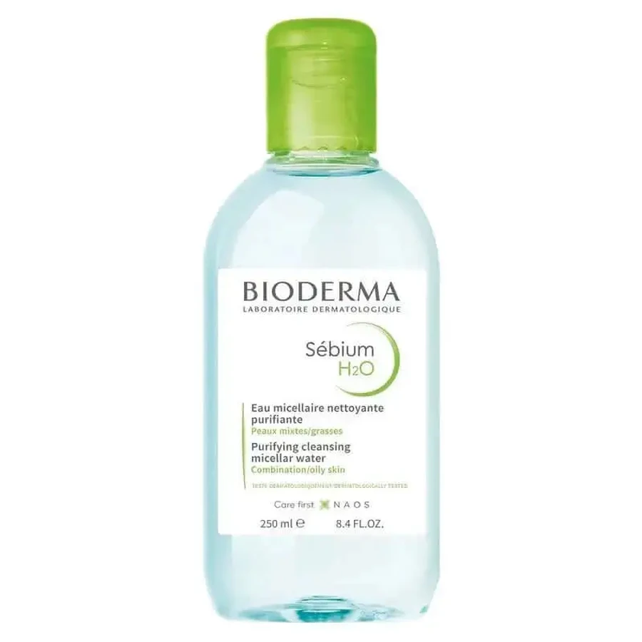 Bioderma Sebium H2O Мицеллярный раствор для комбинированной кожи, 250 мл: цены и характеристики
