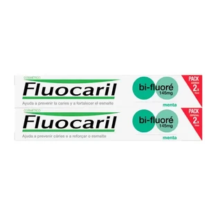 Fluocaril DUPLO Bi-Fluoride Mint Paste 145mg 2x75ml