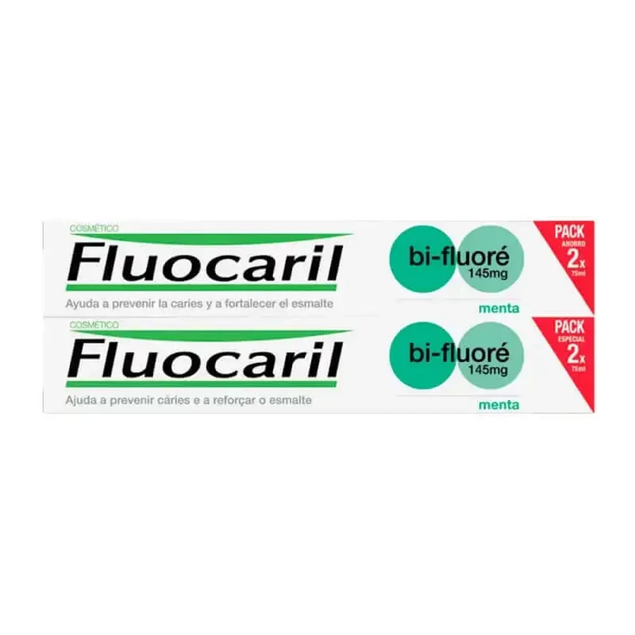 Fluocaril DUPLO Bi-Fluoride Mint Paste 145mg 2x75ml: цены и характеристики