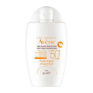Avene Солнцезащитный минеральный флюид SPF50+, 40 мл