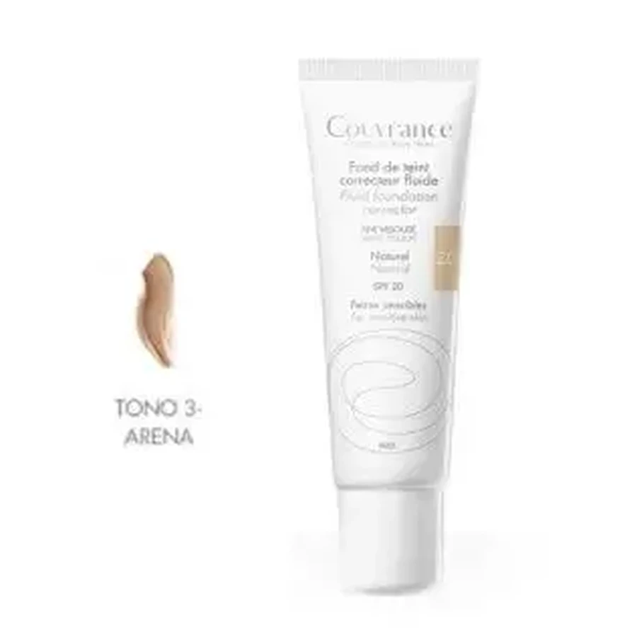 Avene Couvrance Флюид для макияжа SPF20 SAND, 30 мл: цены и характеристики