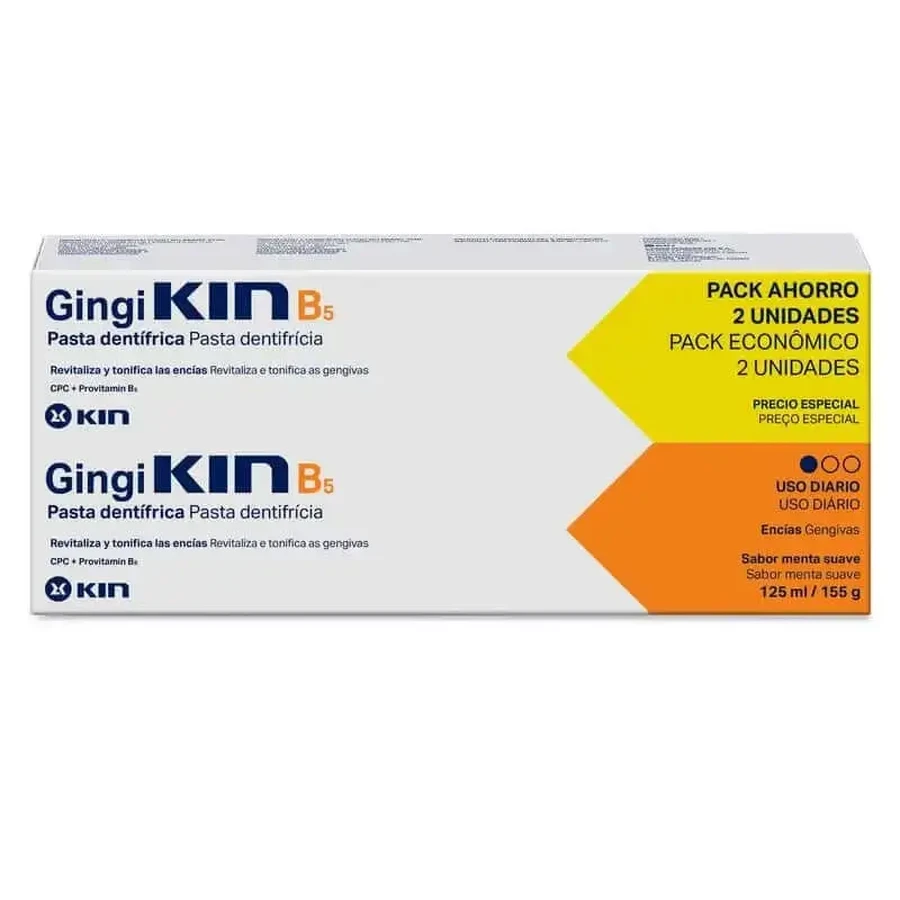 Паста Kin Gingikin Plus DUPLO 2 x 125 мл: ціни та характеристики