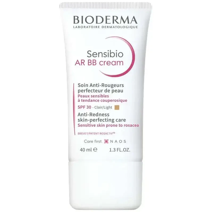 Біодерма Sensibio AR BB крем проти почервоніння SPF30, 40 мл: ціни та характеристики