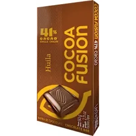 COCOA FUSION Huila Молочный шоколад 41% какао, 60 г: цены и характеристики