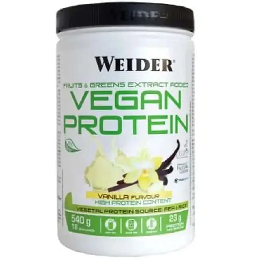 Weider Vegan Protein Vanilla 540 гр.: цены и характеристики