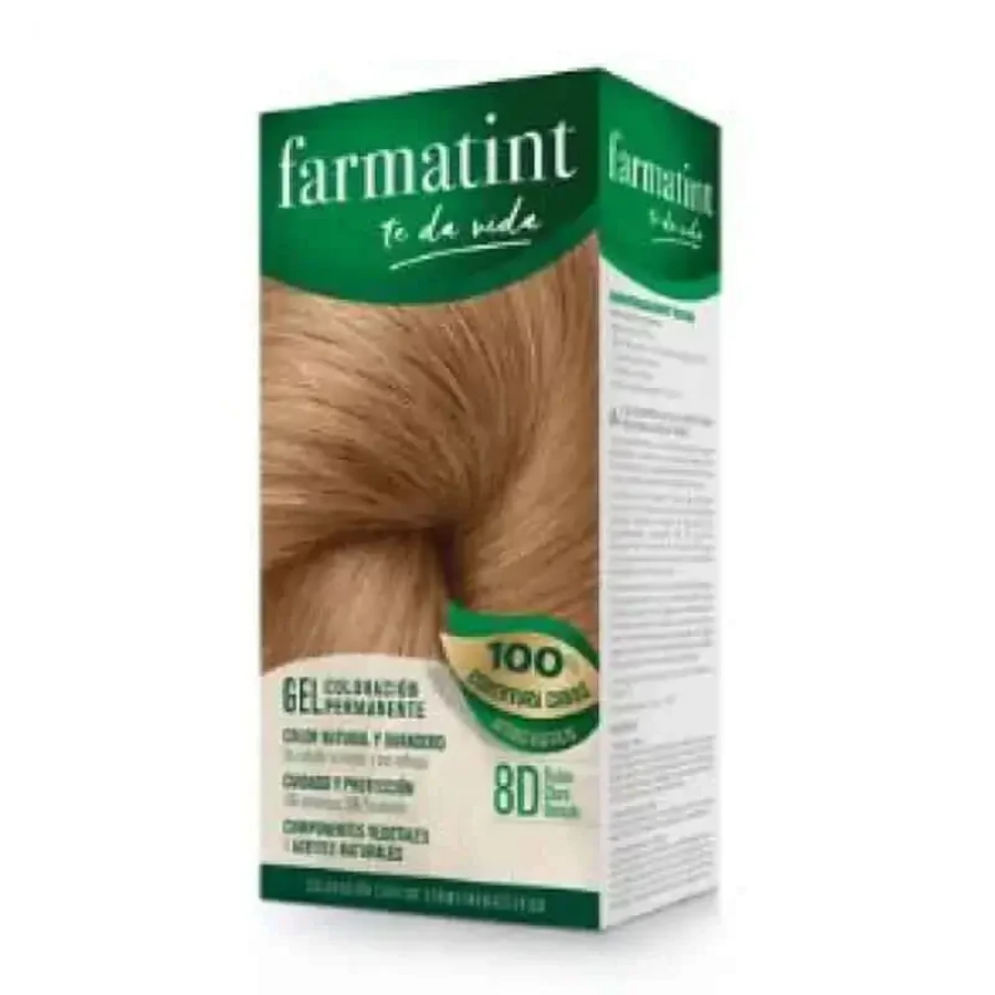 Гель для перманентного окрашивания Farmatint 8D Светло-золотистый блондин: цены и характеристики