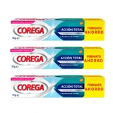 Потрійний фіксуючий крем Corega Total Action, 3 x 70 гр