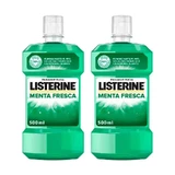 Listerine Duplo Свежая мята для полоскания рта, 2 x 500 мл