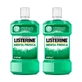 Listerine Duplo Свежая мята для полоскания рта, 2 x 500 мл