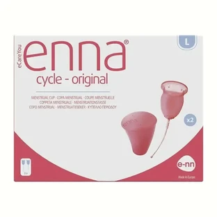 Менструальная чашка Enna Cycle Original без аппликатора, размер L