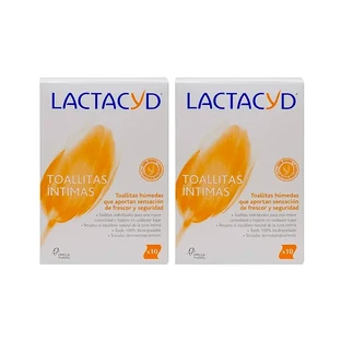 Lactacyd Duplo Индивидуальные гигиенические салфетки 2 x 10 шт.