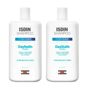 Шампунь Isdin Daylisdin Ultrasoft, упаковка 2 x 400 мл