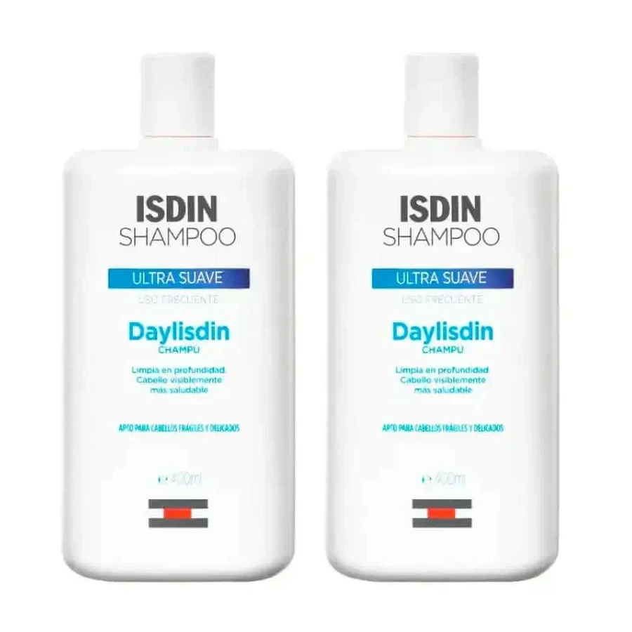 Шампунь Isdin Daylisdin Ultrasoft, упаковка 2 x 400 мл: цены и характеристики