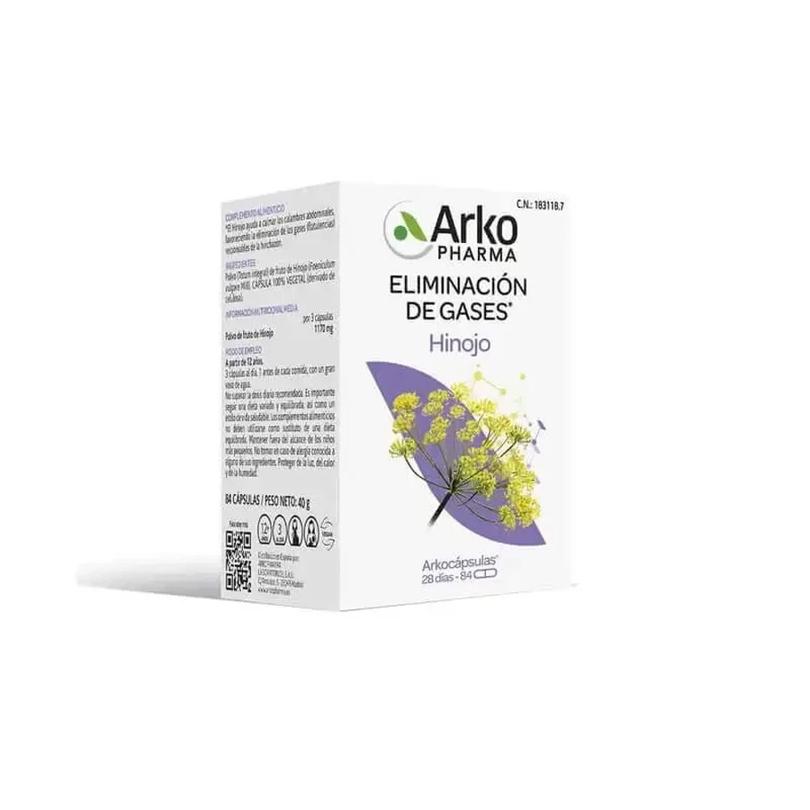 Аркофарма Аркокапсули Фенхель, 2 х 84 капсули: ціни та характеристики