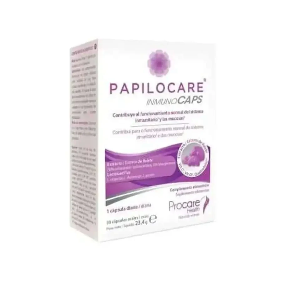 Papilocare Immunocaps, 30 капсул: ціни та характеристики