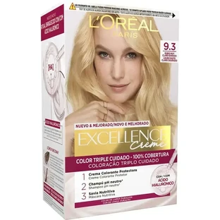 L'Oréal Paris Excellence Creme Permanent Hair Color - Оттенок 9.3 Очень светлый золотистый блондин