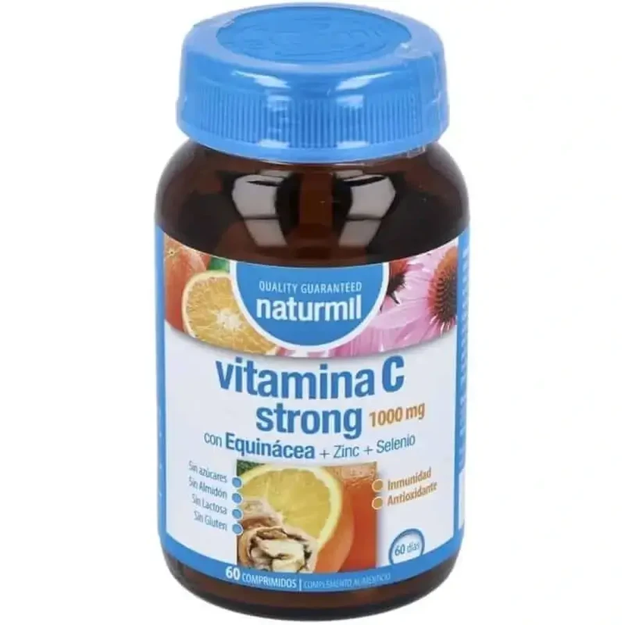 Naturmil Strong Vitamin C 1000, 60 таблеток: ціни та характеристики