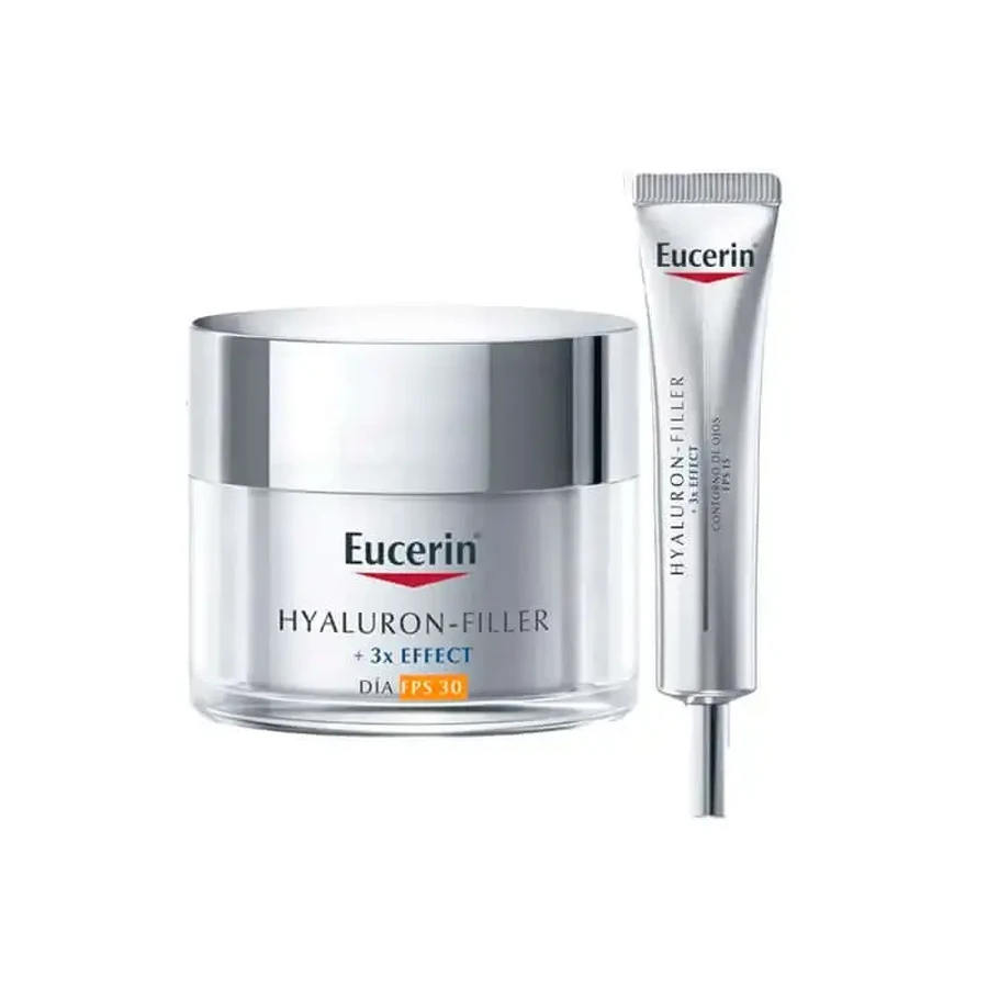 Eucerin Pack Hyaluron-Filler Day Spf 30 50 Ml + Eye Contour 15 Ml: цены и характеристики