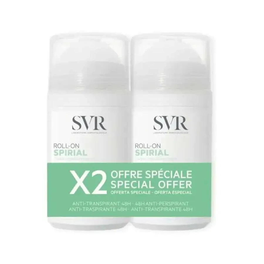 SVR Spirial Duo Roll On, 50 мл х 2 шт.: ціни та характеристики