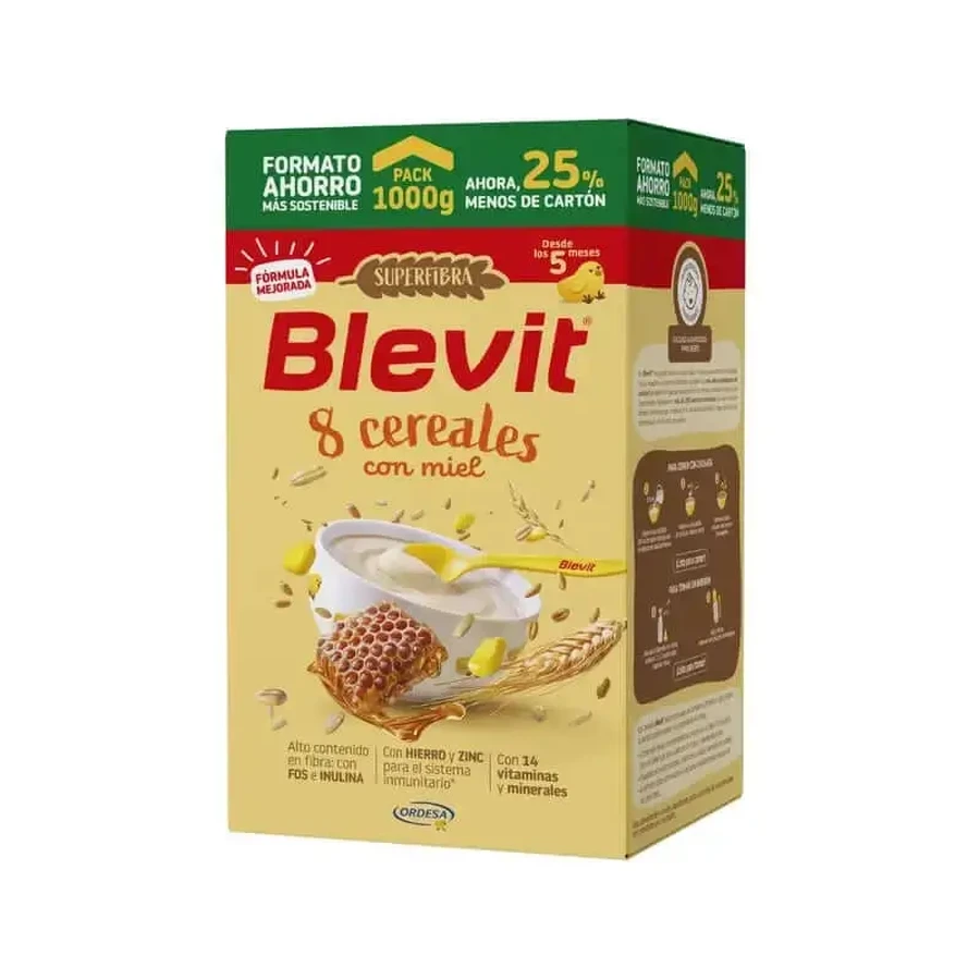 Blevit Детское питание Superfibre 8 злаков Savings Size, 1000 г: цены и характеристики