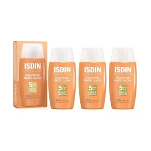 Фотозахисний крем Isdin Fusion Water Magic Glow Spf 30, 3X50 мл
