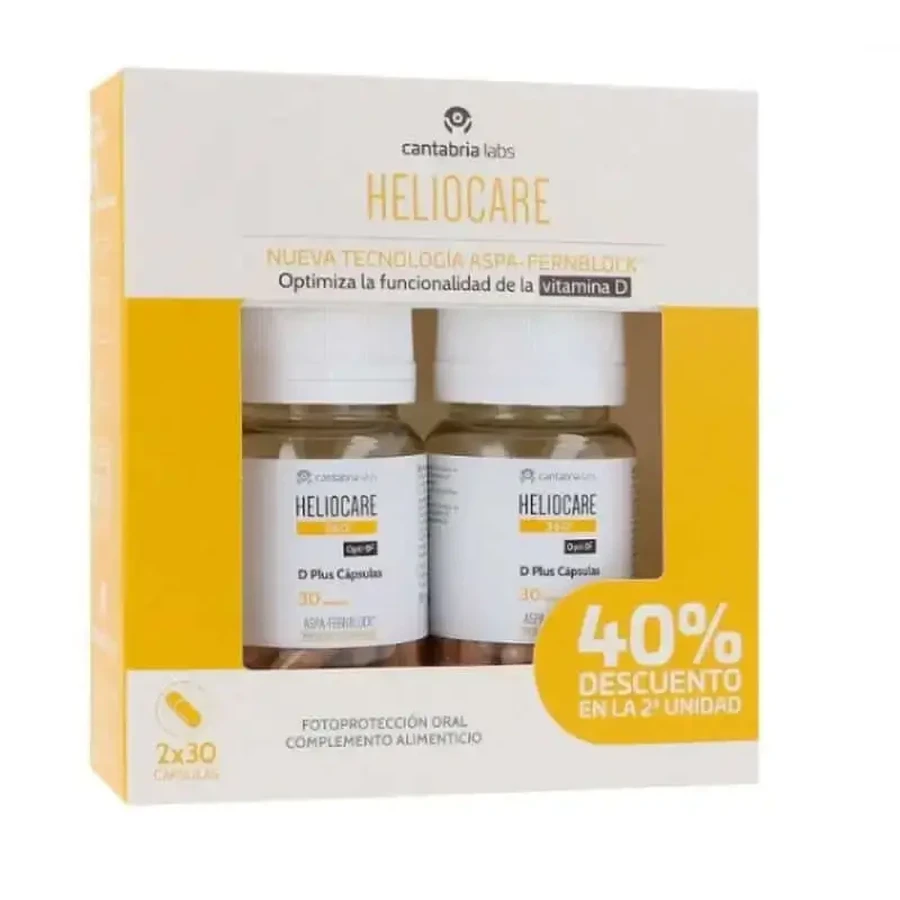 Heliocare Duplo Pack 360º D Plus Capsules, 1 шт.: цены и характеристики