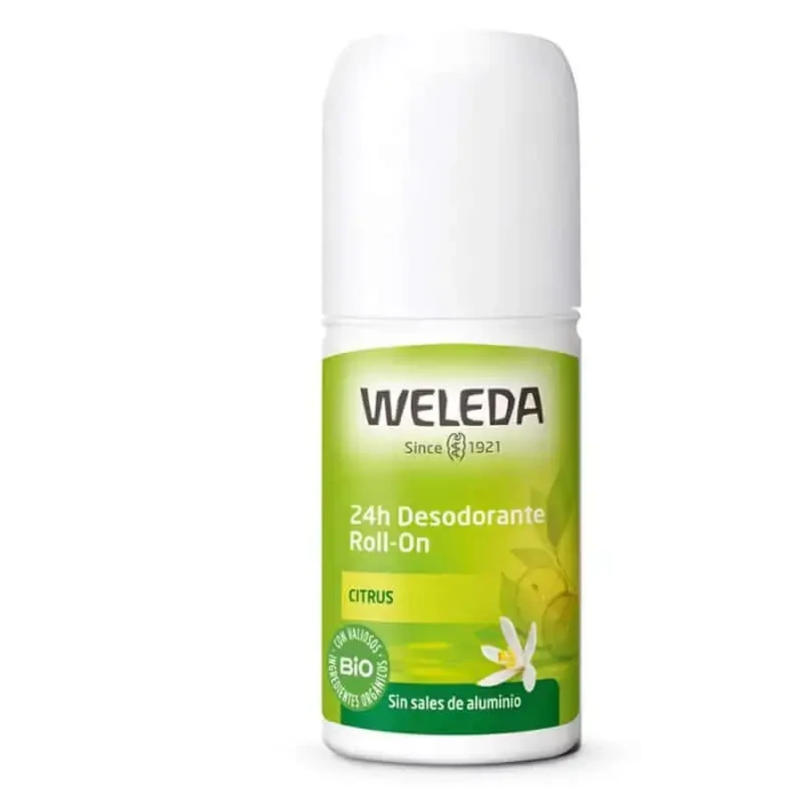 Дезодорант-рулон Weleda Fresh 24 H Цитрусовий дезодорант 50 мл: ціни та характеристики