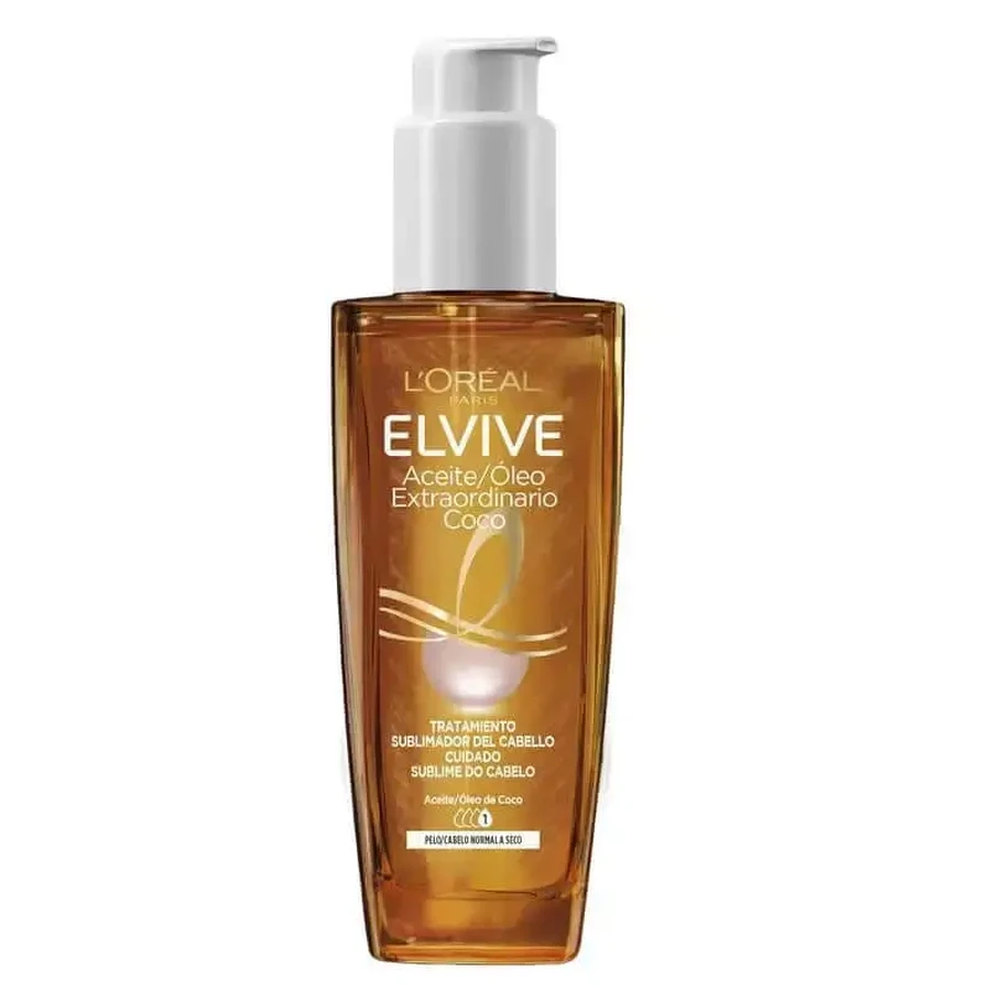 L'Oréal Paris Elvive Coconut Oil Extraordinaire, универсальное средство для нормальных и сухих волос 100Ml: цены и характеристики