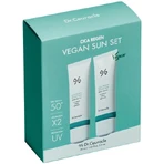 Набір сонцезахисних кремів Dr.Ceuracle Cica Regen Vegan Sun Set DUO SPF 50+/PA++++ з центелою, 2 шт. по 50 мл: ціни та характеристики