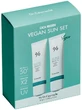 Набір сонцезахисних кремів Dr.Ceuracle Cica Regen Vegan Sun Set DUO SPF 50+/PA++++ з центелою, 2 шт. по 50 мл